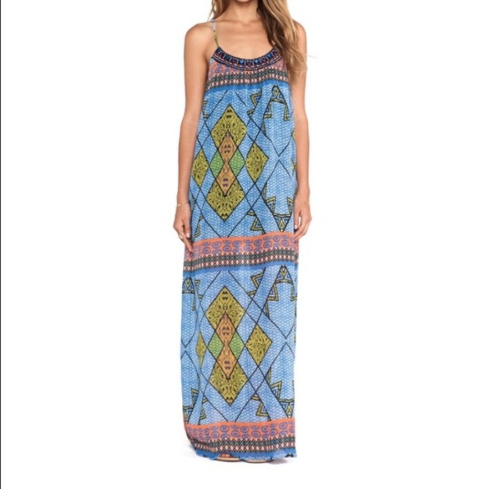 Eight Sixty Beaded Maxi Dress